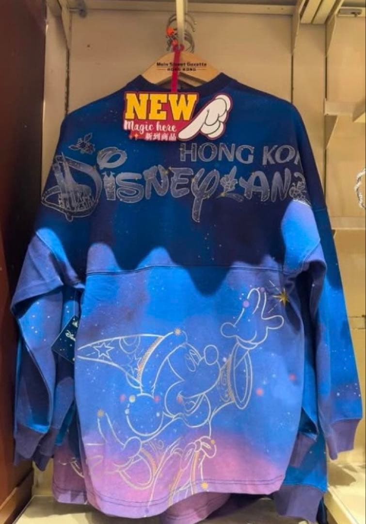 Mサイズ ファンタジア スピジャ スピリットジャージ ディズニー 香港