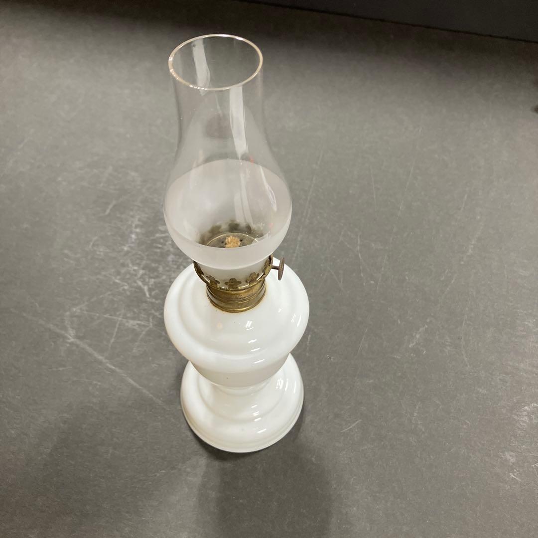 ミルクガラス・アンテイーク・豆ランプ