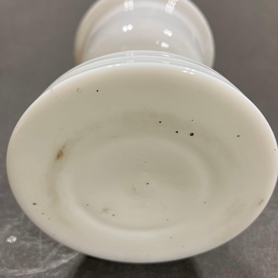 ミルクガラス・アンテイーク・豆ランプ