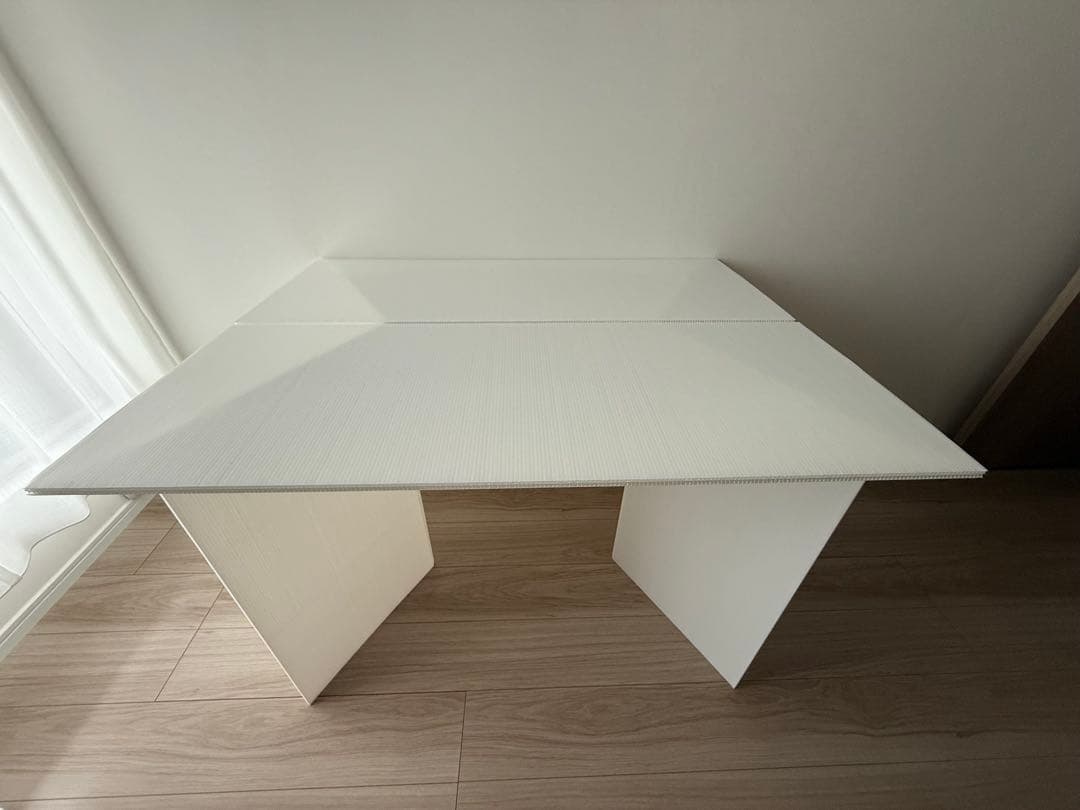 【空室対策に】モデル〜ム たためるプラ段家具5種類一式　※ベッドもあり