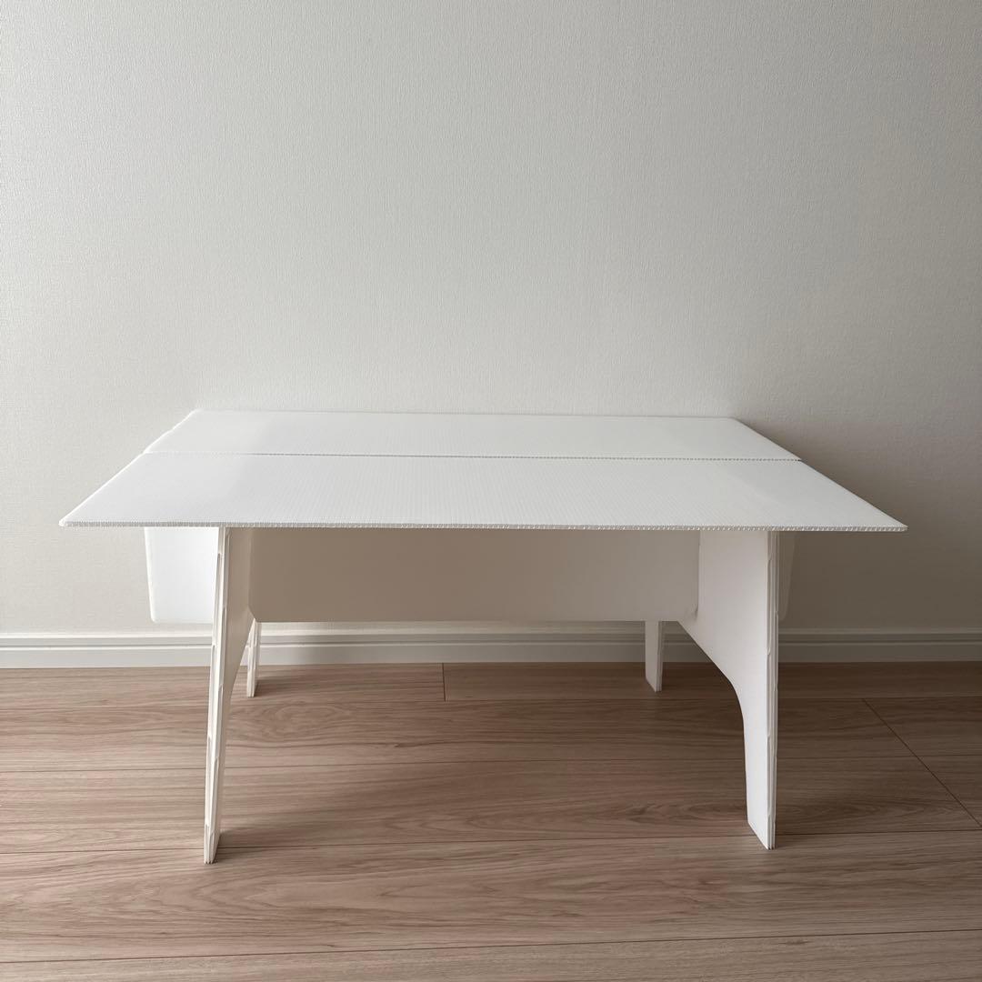 【空室対策に】モデル〜ム たためるプラ段家具5種類一式　※ベッドもあり