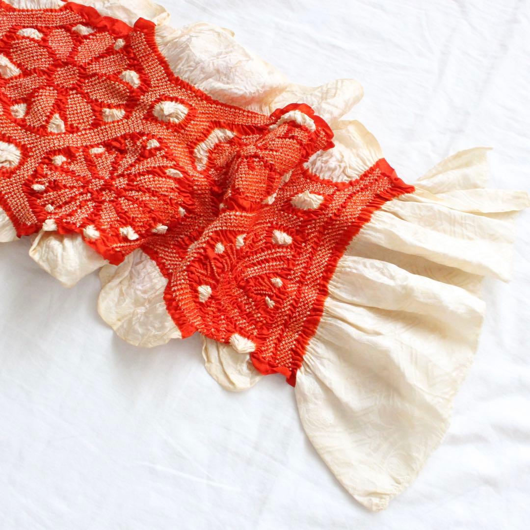 七五三 7歳 女の子 子供 アンティーク 着物 帯 セット