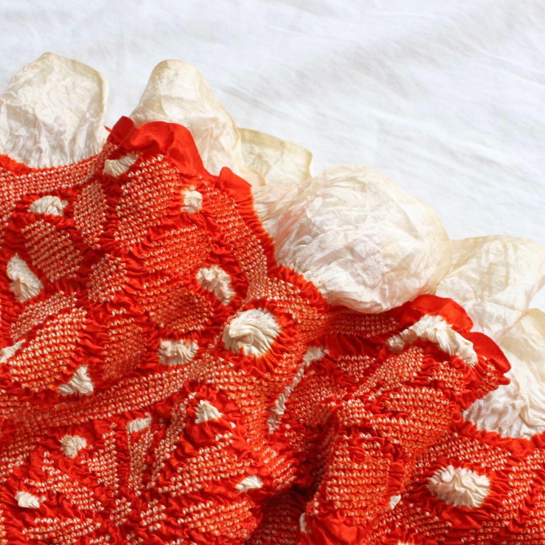 七五三 7歳 女の子 子供 アンティーク 着物 帯 セット