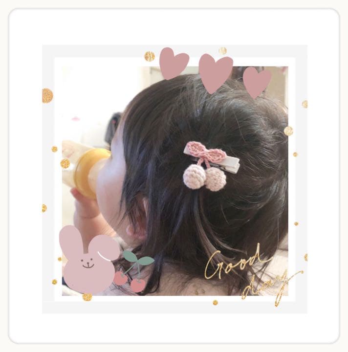 ハンドメイドスタイ　うさみみスタイ　Hina様