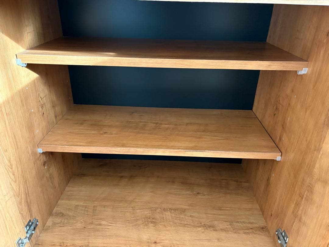 リセノ　カップボード　食器棚　コンパクト