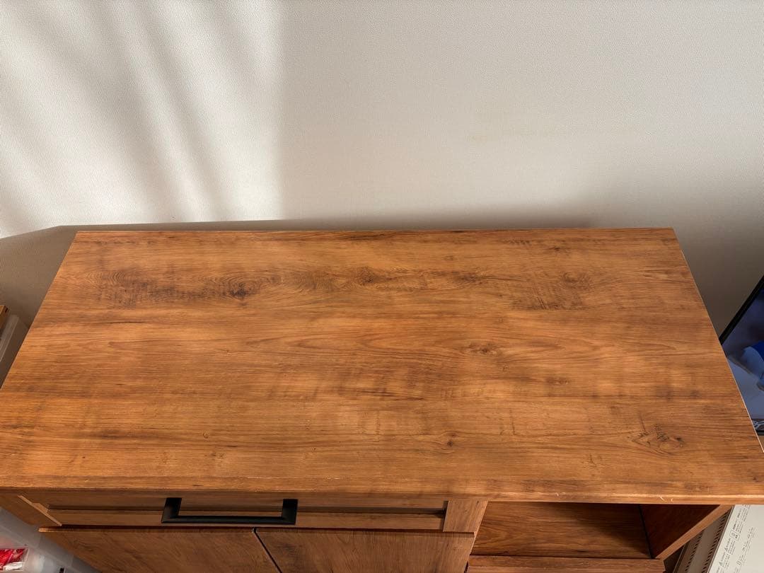 リセノ　カップボード　食器棚　コンパクト