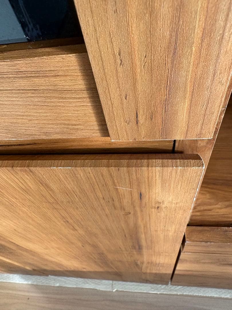 リセノ　カップボード　食器棚　コンパクト