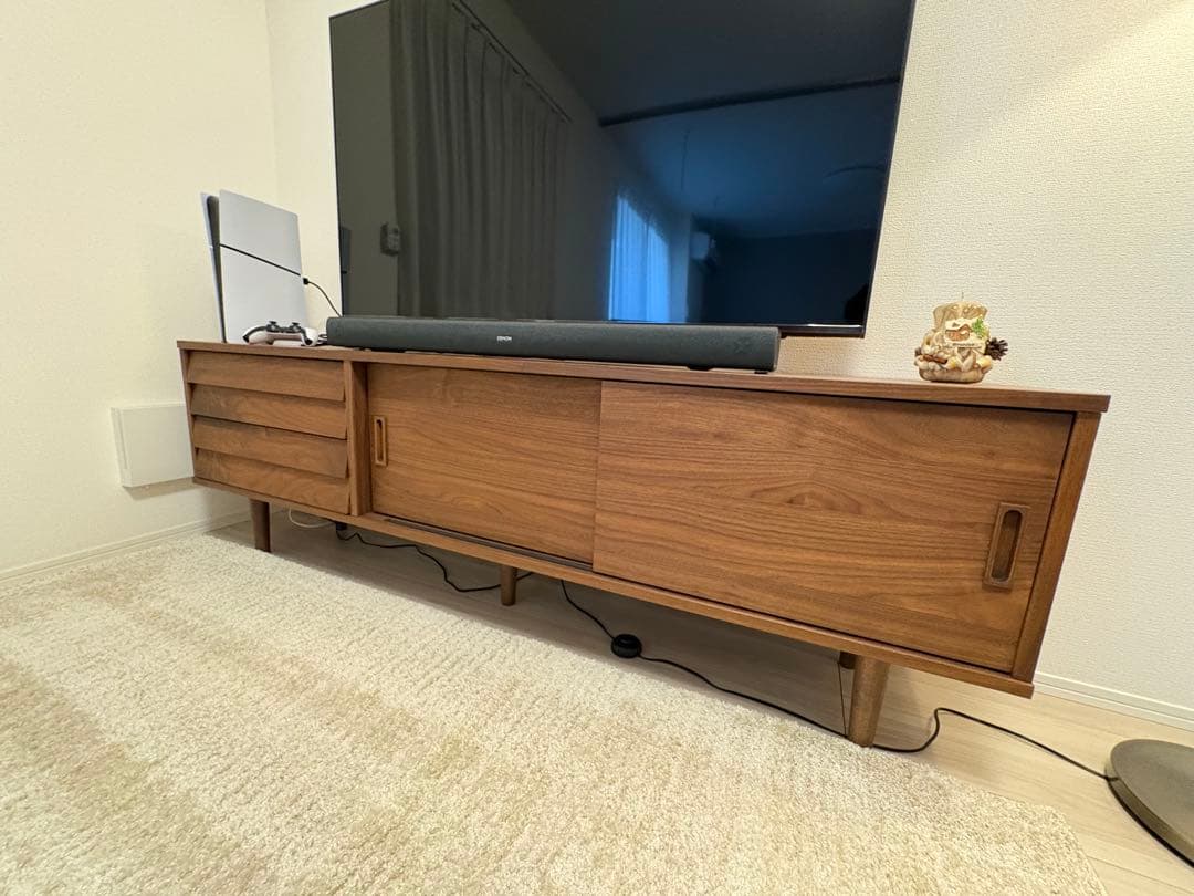 ウニコunico TVボード TALVI(タルヴィ) W1800