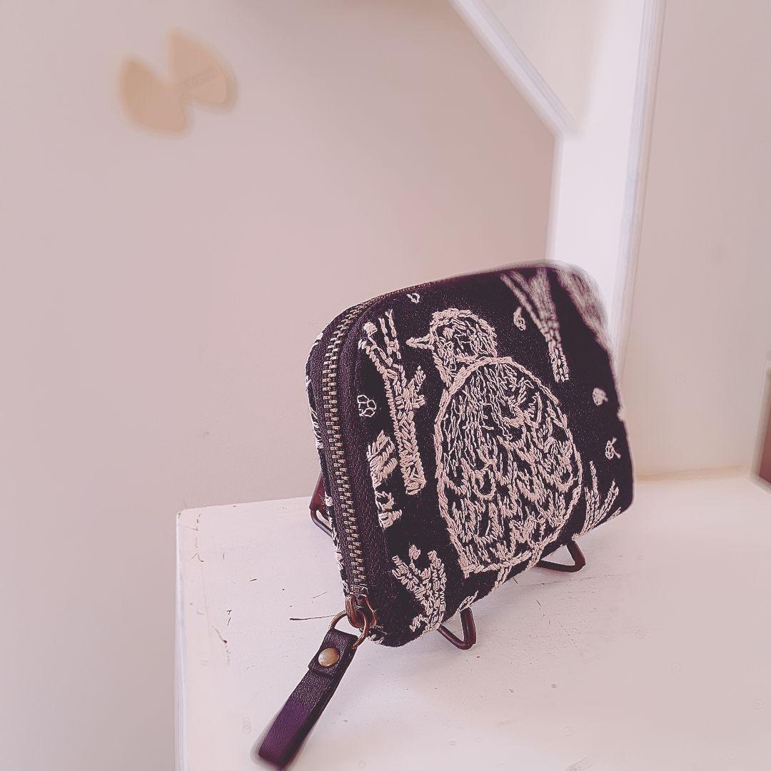 【new❤︎一般販売】⚮̈ミナペルホネン  circle◆布製ハーフ財布