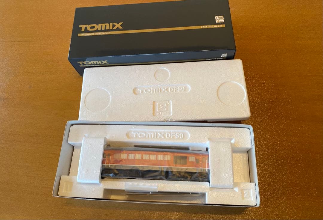 TOMIX 国鉄 DF50形 ディーゼル機関車 後期型・朱色・プレステージモデル