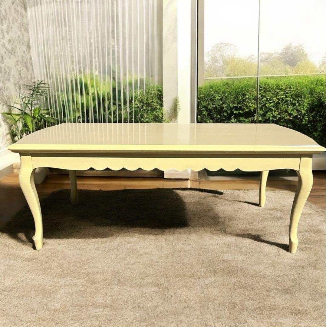 IDC 大塚家具 マリアンデイール 猫脚 センターテーブル ローテーブル