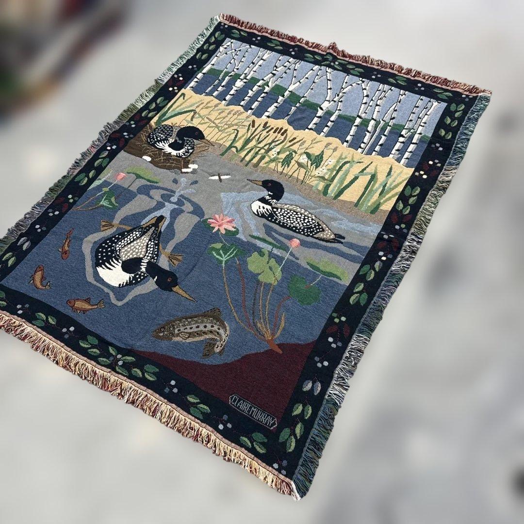 大判 リゾート マルチカバー ソファーカバー ビンテージラグ 215x160