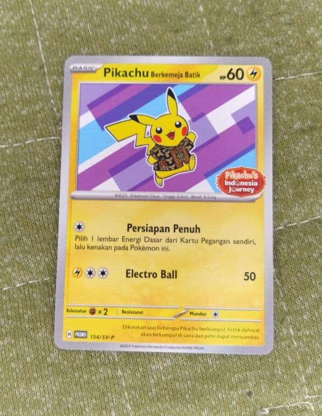 バティックシャツを着たピカチュウ 154/SV-P（PROMO） - メルカリ