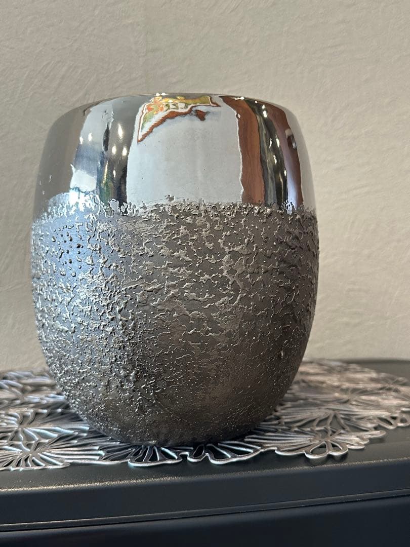 【ミュールミル】プランター コレットオーヴァルＬ《メタリック》