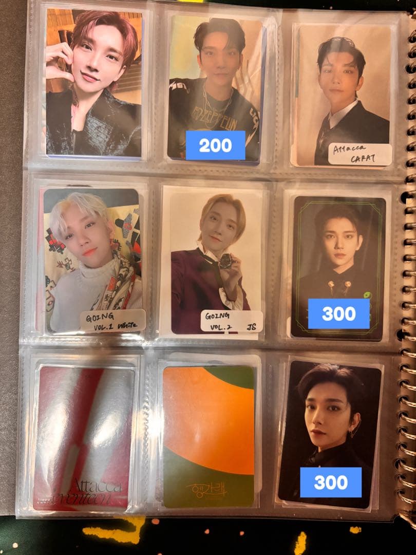 SEVENTEEN トレカ クオズ スンチョル ジョンハン ジョシュア　バラ売り