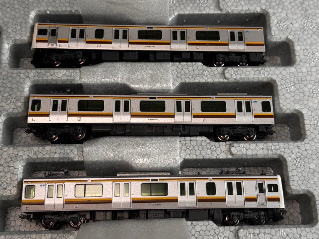 K*P様 KATO 10-1947 E131系600番台 3両セット(純正室内灯