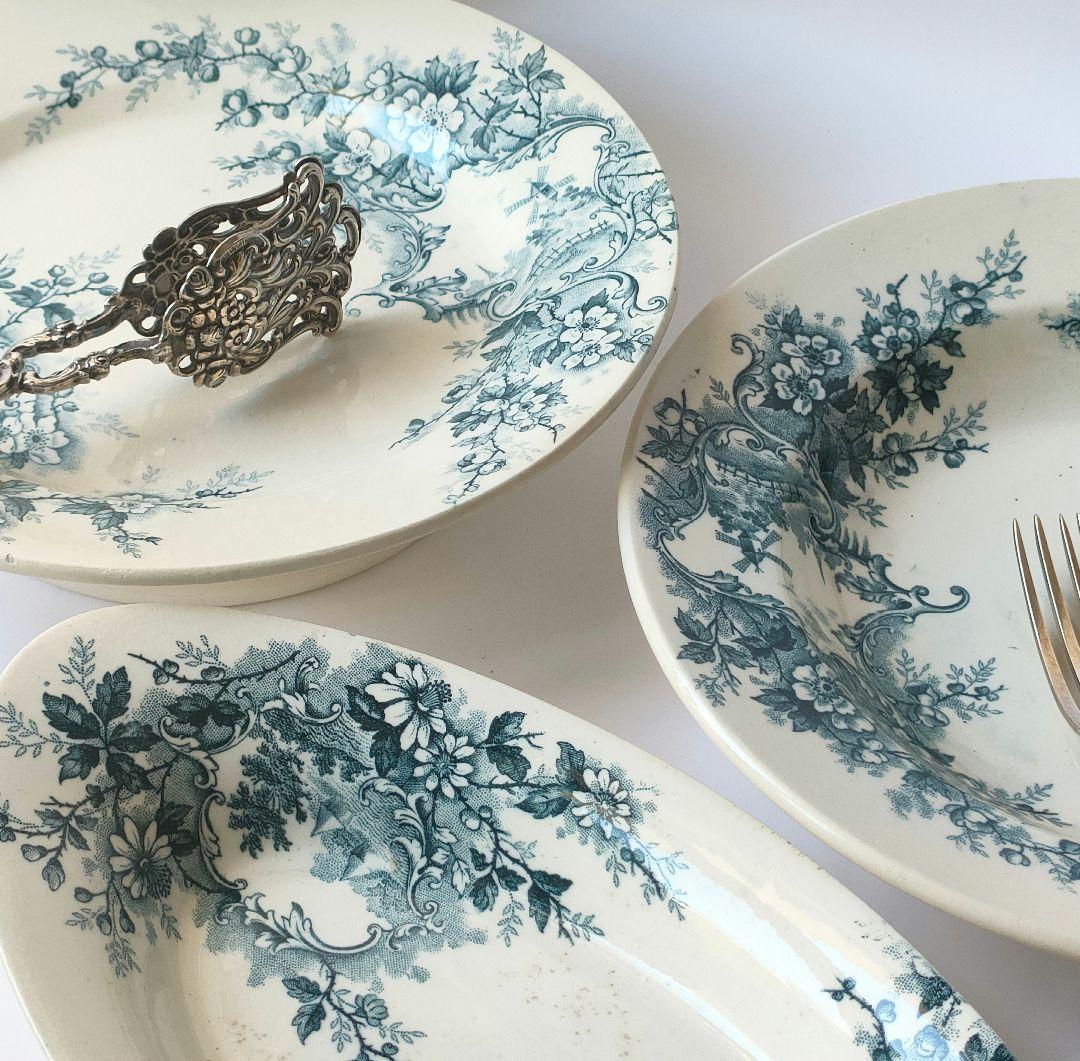 美品　ジョワジールロワ　ポンパドール　コンポティエ　フランスアンティーク