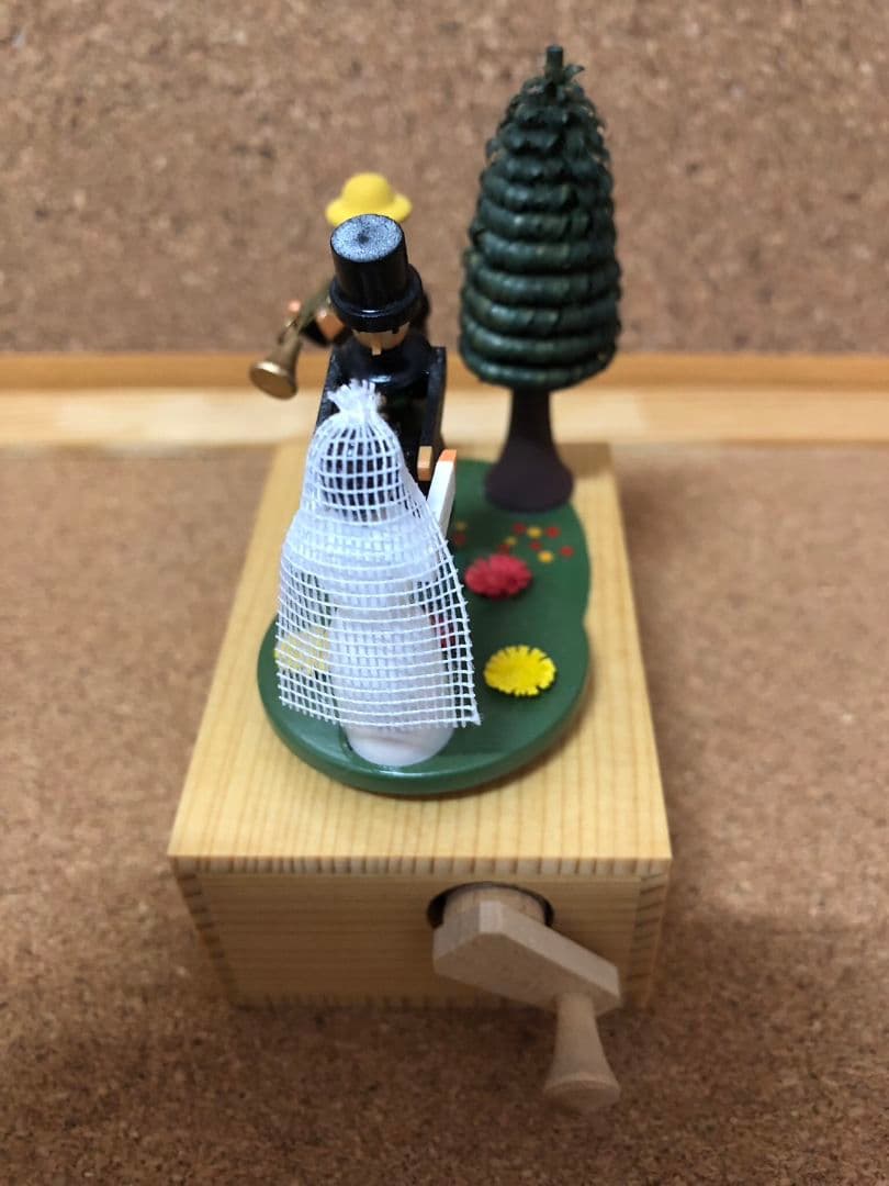 結婚式オルゴール 木製