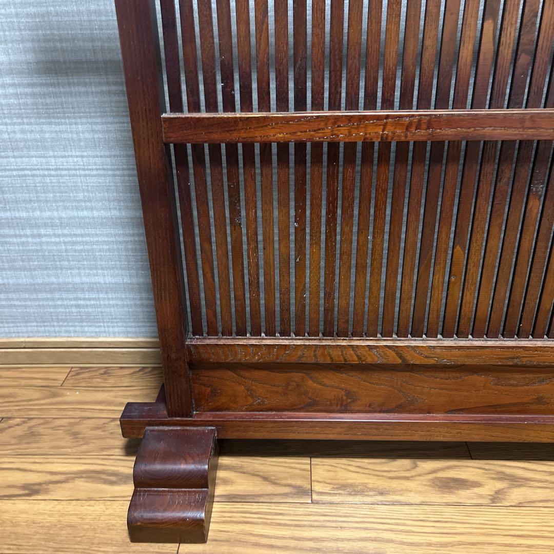 昭和　レトロ　和風 間仕切り パーテーション　衝立