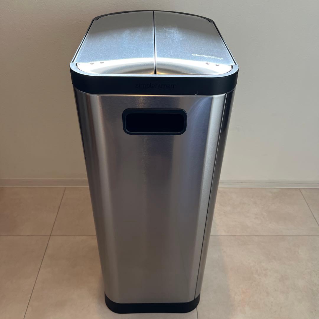 シンプルヒューマン バタフライ ステップカン 30L