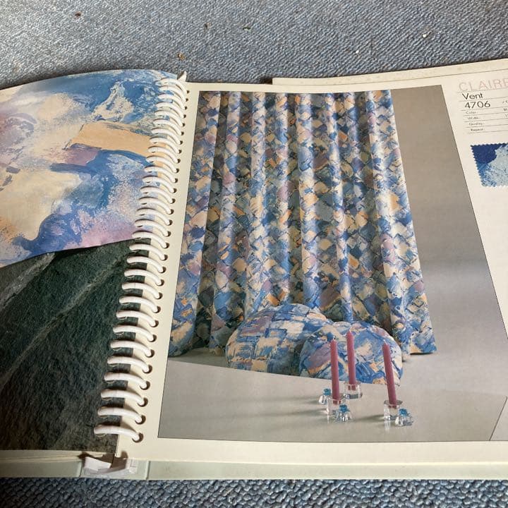 値下げしました。フジエテキスタイル「グレージュ」シリーズ見本帳