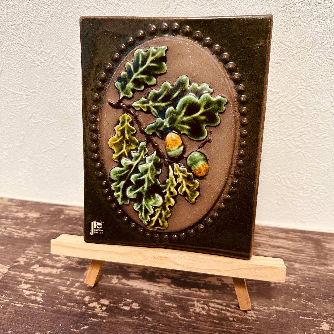 【Jie gantofta】陶板 どんぐり