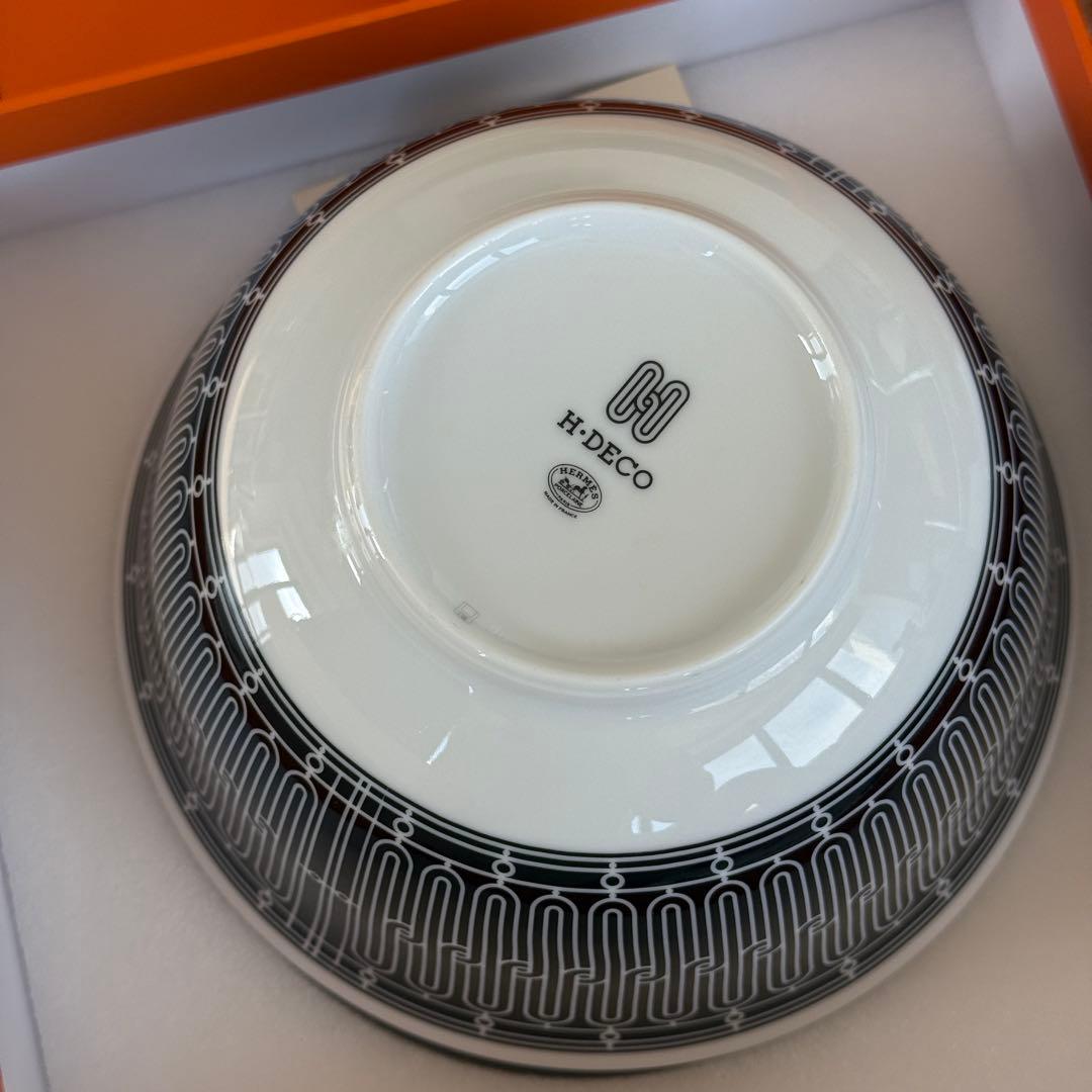 新品未使用★HERMES アッシュデコ Hデゴ　ボウル皿18cm大鉢 2個セット