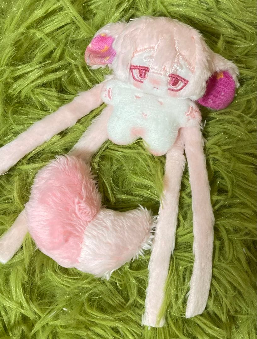 自作ぬいぐるみ・ピンクの子