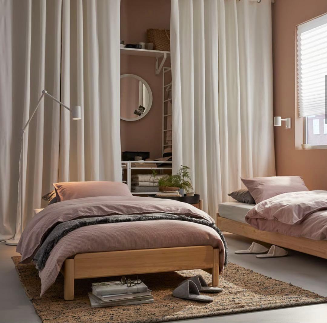 引取希望　IKEA UTÅKER ウトーケルベッドフレーム&マットレス