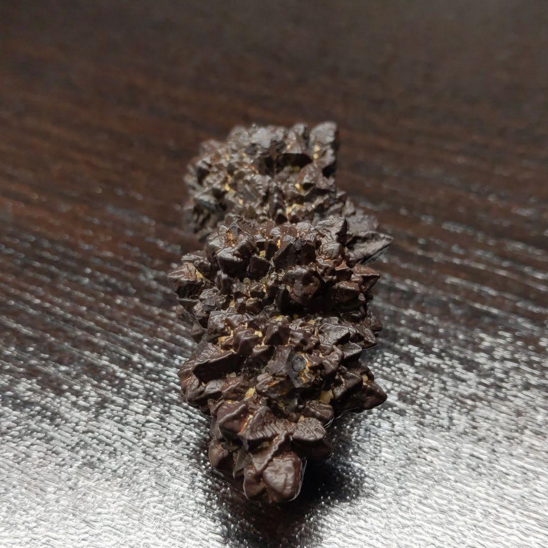 天然石 エジプト ゼットストーン 砂漠の星 ヴァジュラ型 特大84g