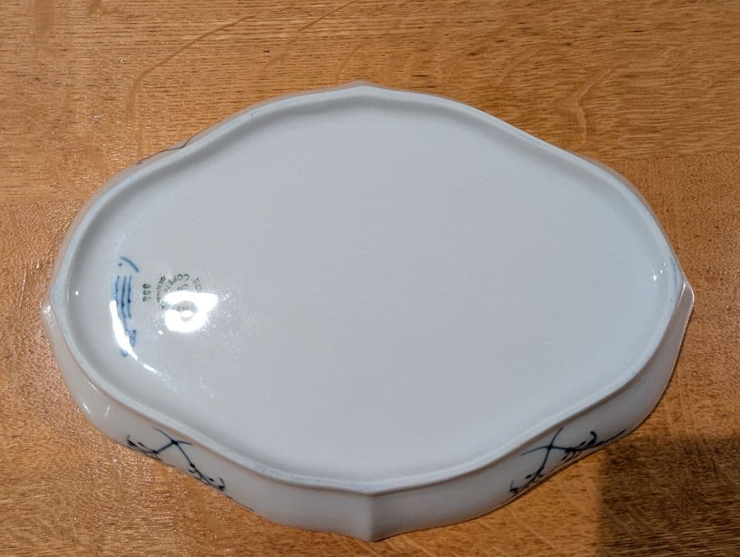 ロイヤルコペンハーゲン　ブルーフルーテッド　プレート