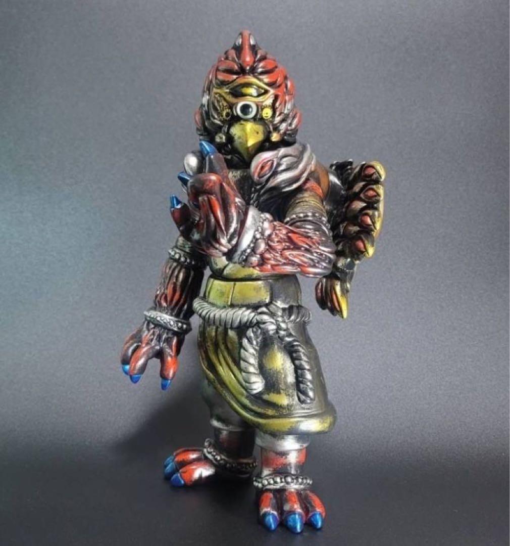 SpiralToys絡繰炎帝朱雀丸インディーズソフビ