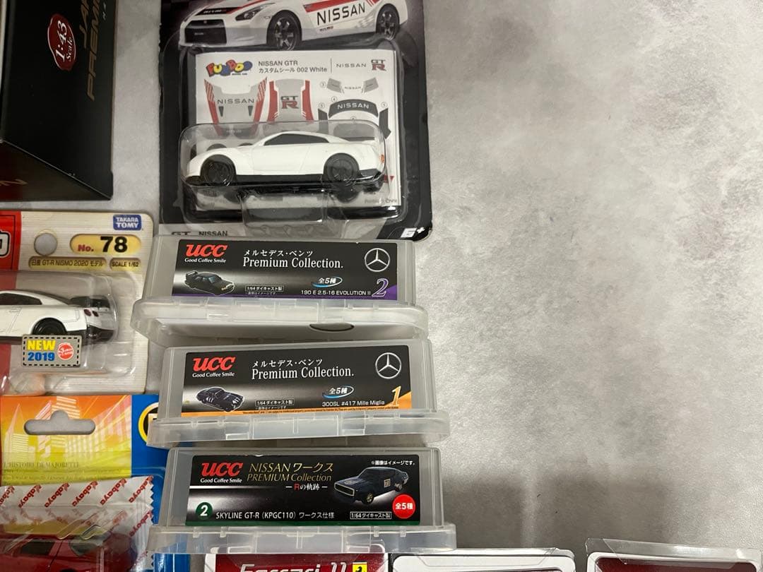 色々なミニカーセット全22個GTRやフェラーリ等　値下げ交渉OK
