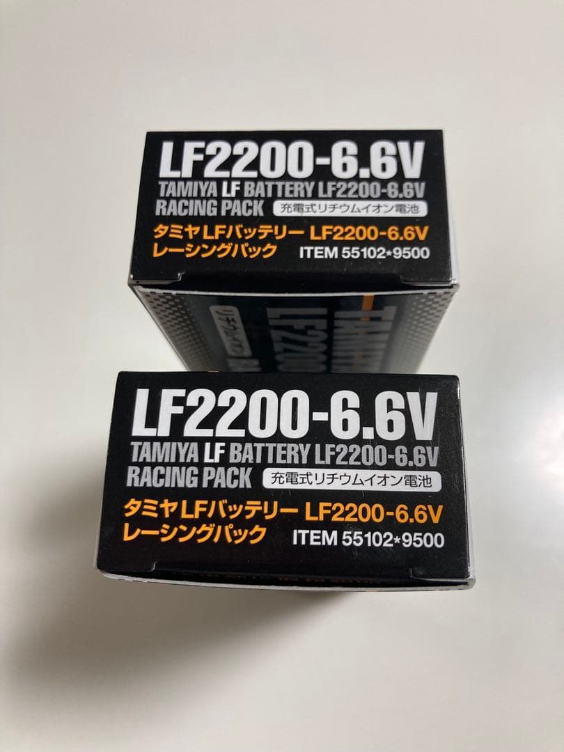 TAMIYA タミヤLF2200-6.6V バッテリー2本セット【新品】 - メルカリ