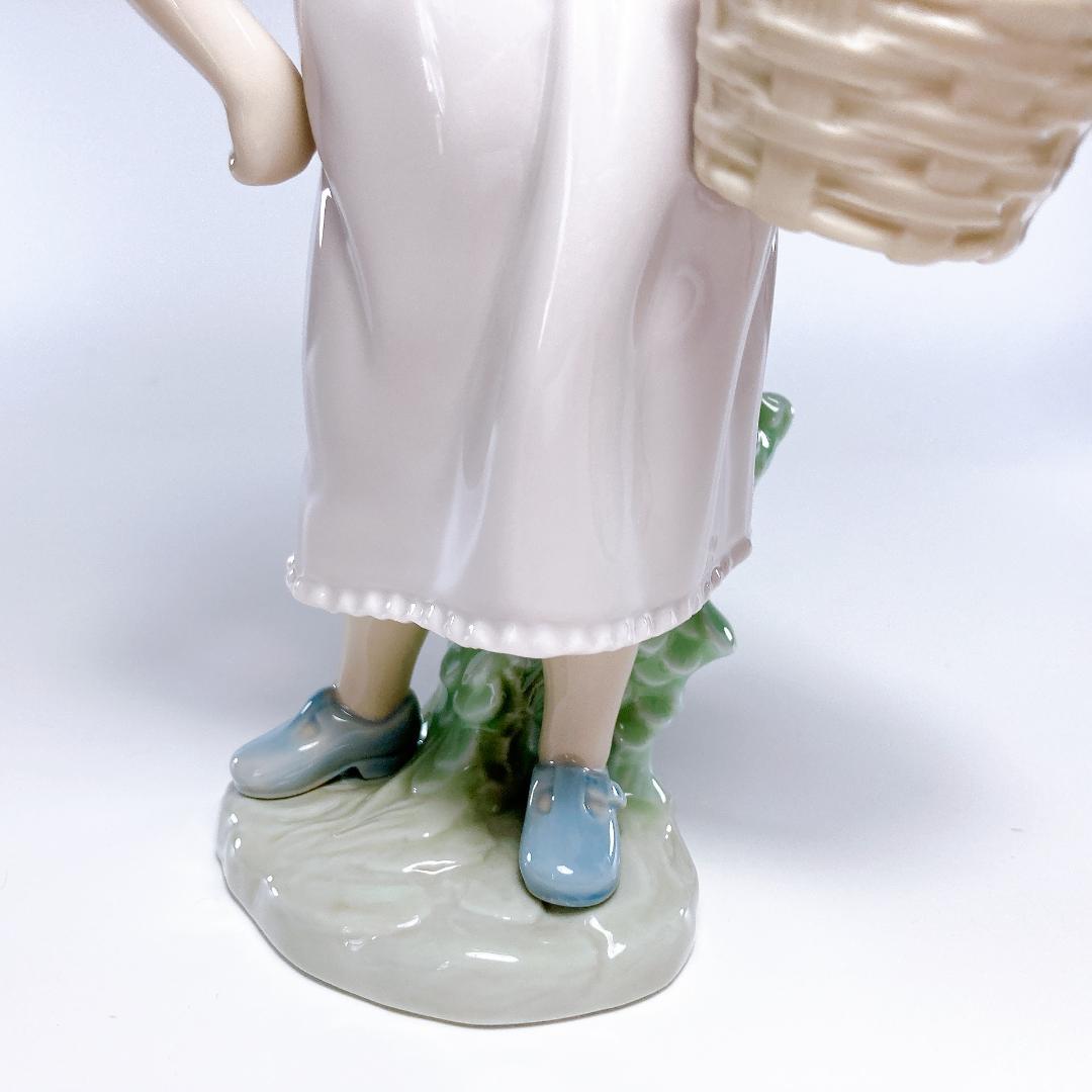 リヤドロ LIADRO 可愛いお友達 少女・小鳥・花・バスケット　|2617|