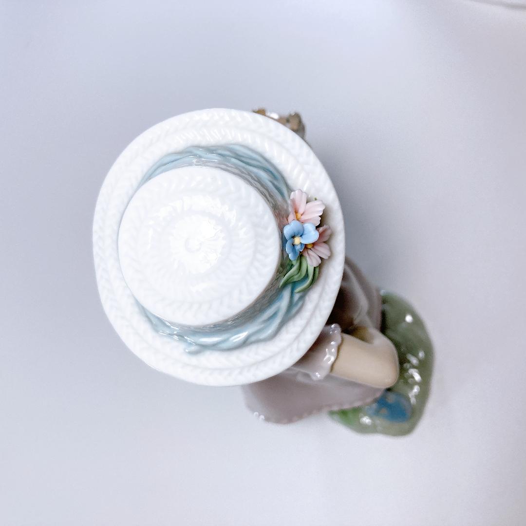 リヤドロ LIADRO 可愛いお友達 少女・小鳥・花・バスケット　|2617|