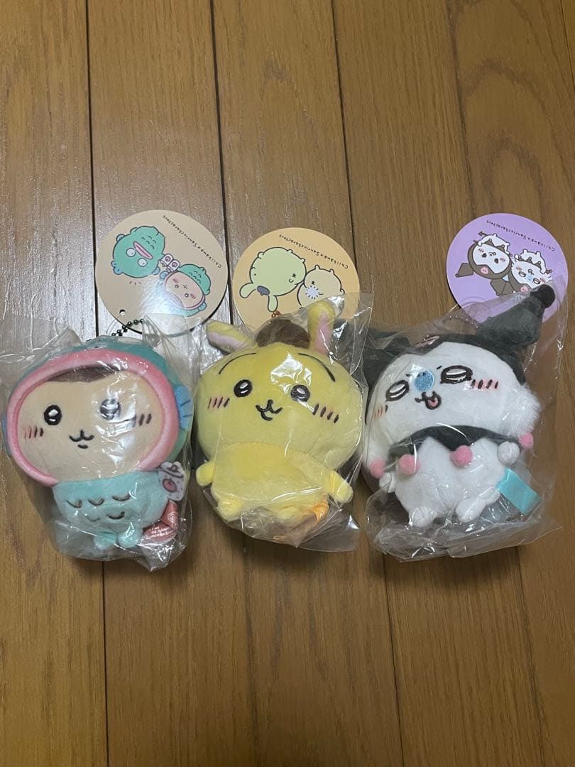 正規品　ちいかわ　サンリオ　ぬいぐるみ7体セット