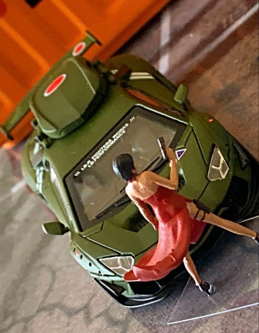 1/64フィギュア　美しき女スパイ一体