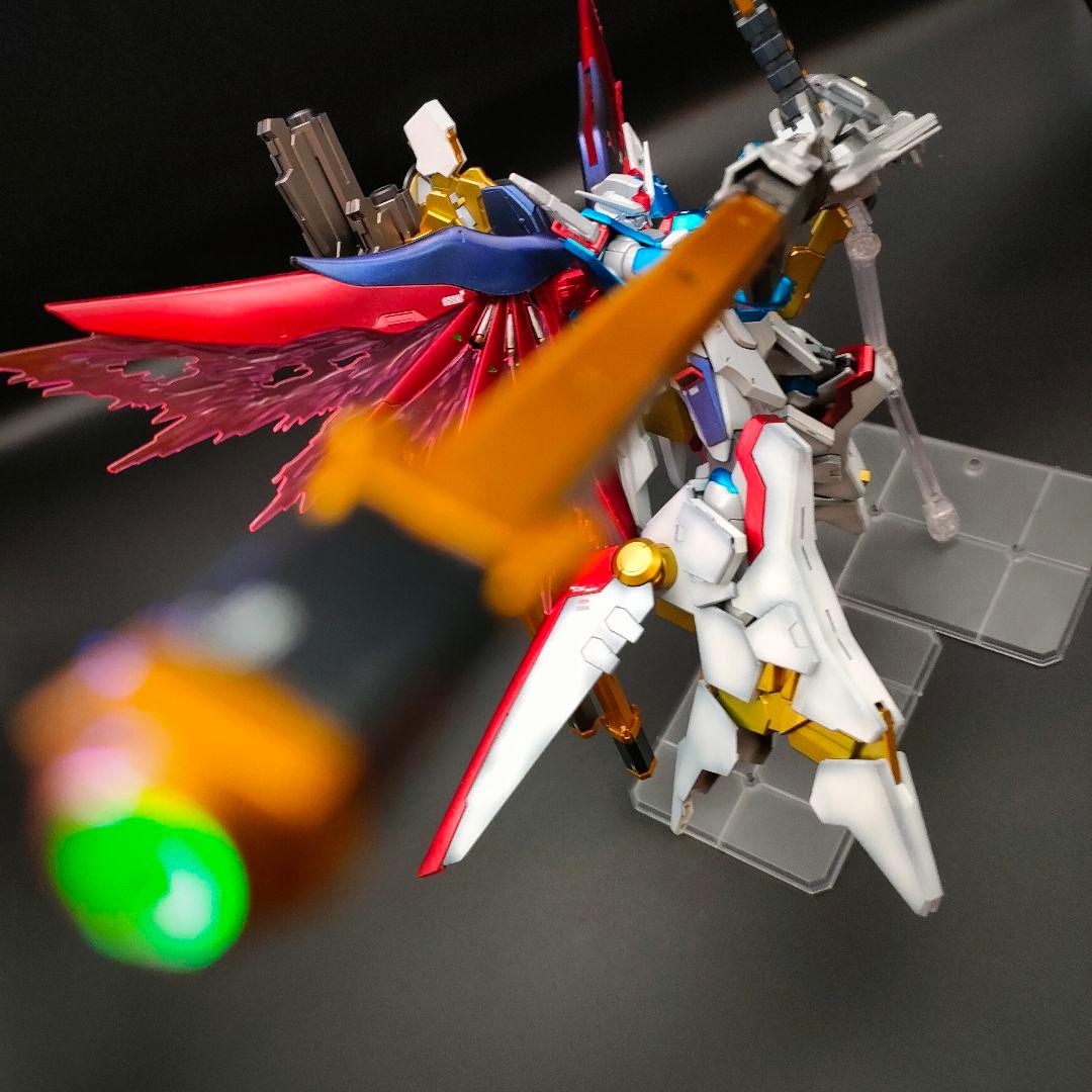 デスティニーガンダムspecⅡ ゼウスシルエットゴースト ガンプラ 塗装