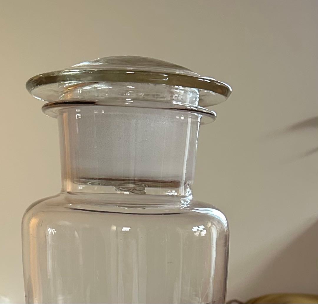 専用です！大きい蓋付き　ガラス瓶　試薬瓶