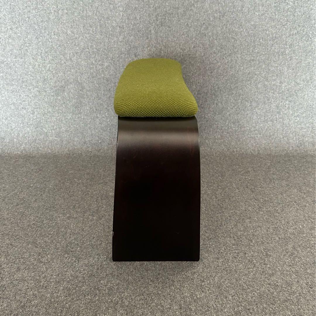 天童木工Tendo脇息アーム座椅子肘置きオリーブグリーン - メルカリ