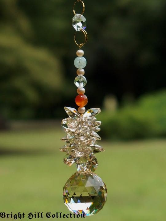 【ギフトBOX付】恋愛成就＆癒しサンキャッチャー