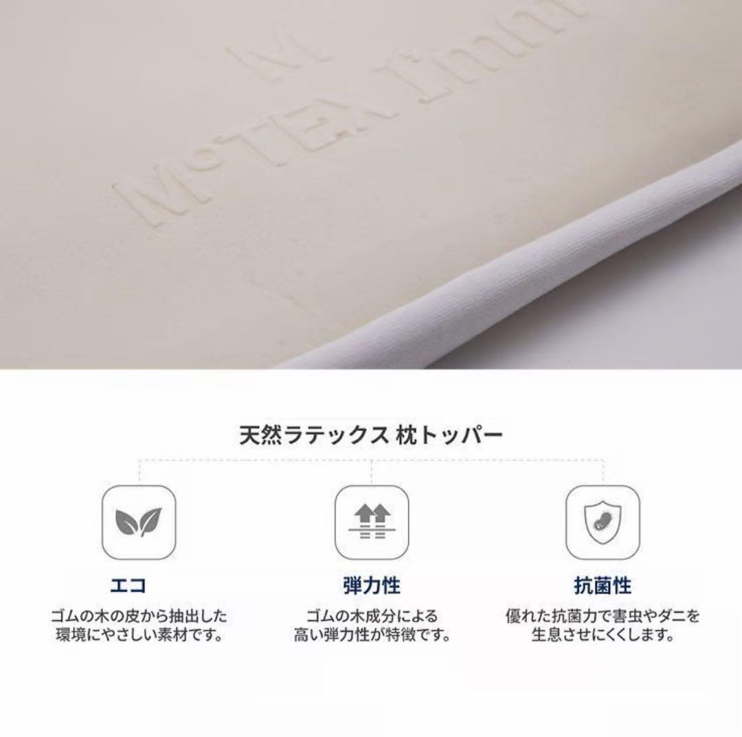 【M°TEX 枕】モテックスピローS（交換用枕カバー付き）