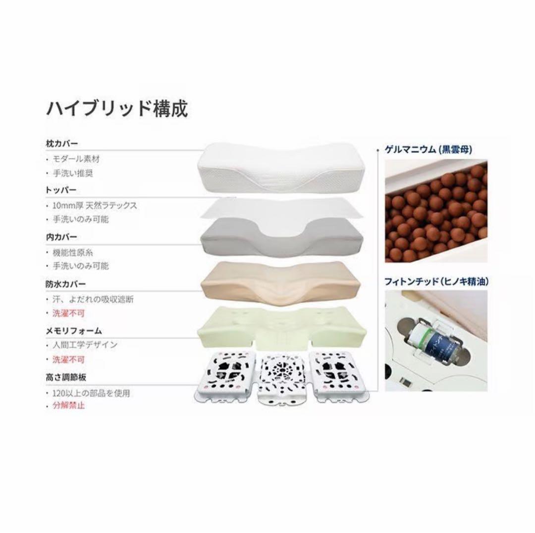 【M°TEX 枕】モテックスピローS（交換用枕カバー付き）