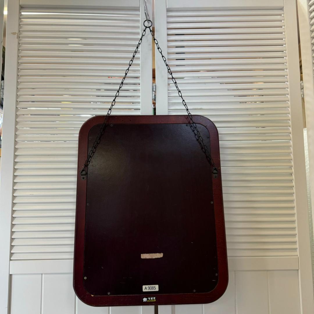 ★karimoku オールドカリモク ウォールミラーA9085 レトロ 壁掛け鏡