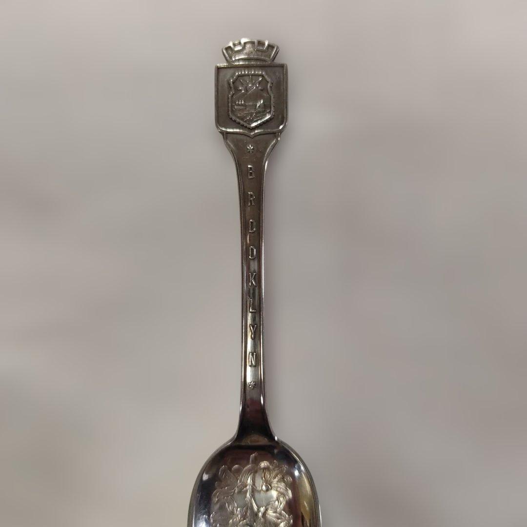 STERLING。銀製。シルバー製。スプーン。ノルウェー製。約9.4g。中古品。