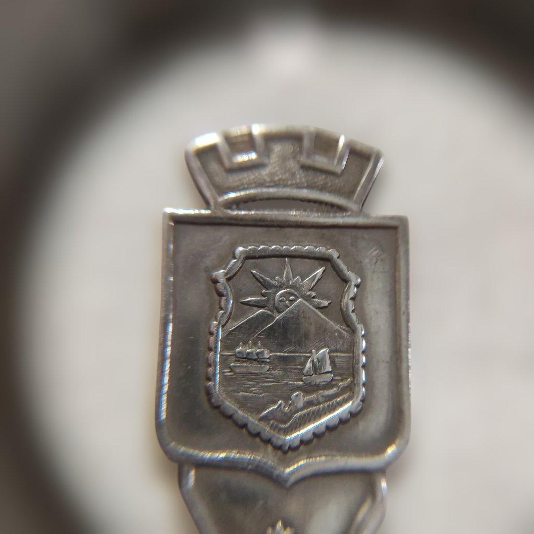 STERLING。銀製。シルバー製。スプーン。ノルウェー製。約9.4g。中古品。