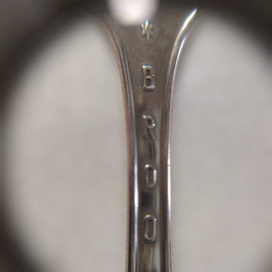 STERLING。銀製。シルバー製。スプーン。ノルウェー製。約9.4g。中古品。