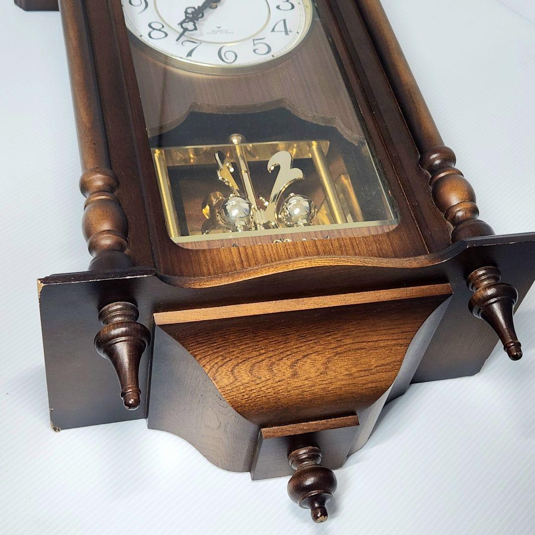 CITIZEN リズム時計 柱時計 壁掛け時計 アナログ レトロ シチズン