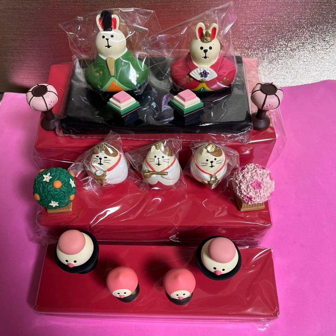 デコレ　コンコンブル　concombre ひなまつり　セット